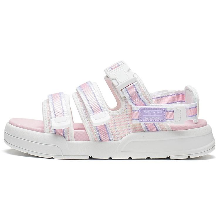 (WMNS) Li-Ning Coca Sandals  White Lavender Pink  Women s AGUS004-1 EU 35