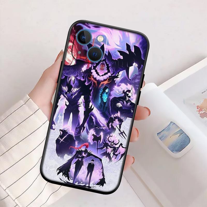QE3 Anime Sung JinWoo Hülle für Samsung Galaxy M06 M15 M16 M35 M55 M56 A36 A42 A50 A50S A51 A52 A32 A33 A05 A05S A06 A16 A20