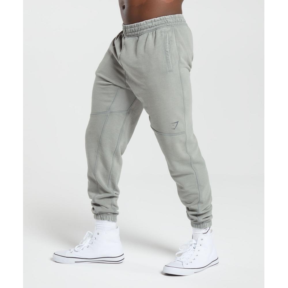 Gymshark Pantalón de chándal Heritage Gris Ahumado A4a7v Gb8m