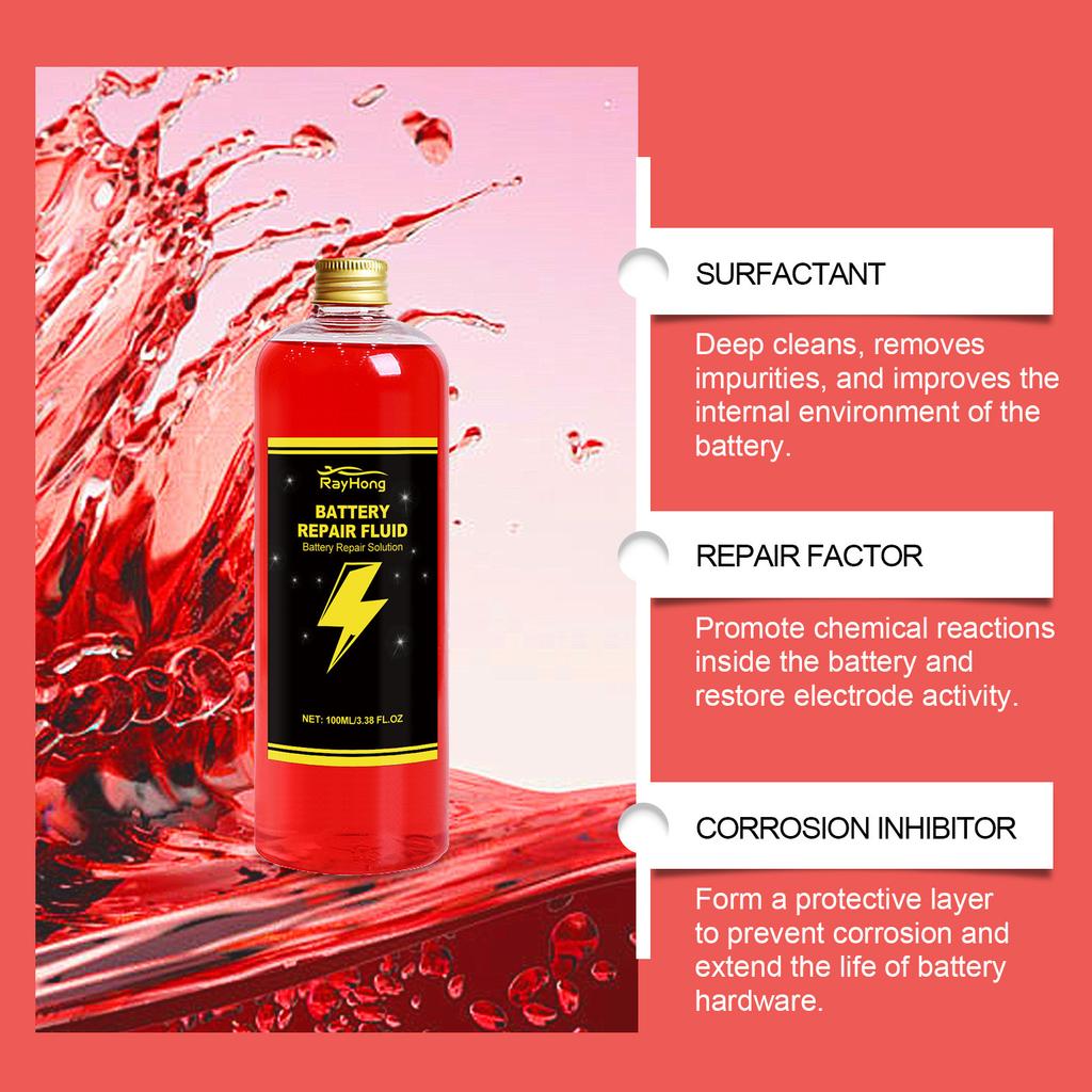 Rayhong Electric Vehicle Battery Care Solution Clean Improve Performance Maintenance Maintenance Battery Repair Solution