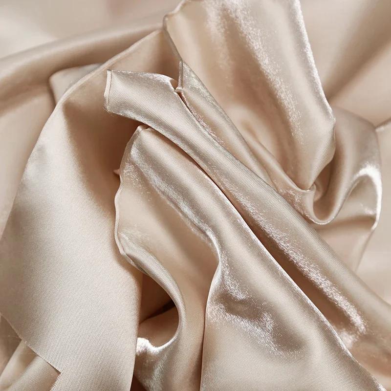 100x150 ס"מ רקע משי פילגש שיפוע חתונה שמלת Hanfu בד פנטזיה נוצץ זכוכית משי סאטן מפת שולחן