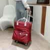 Universal Wheel Carry-on Trolley Bag: Lightweight Travel Luggage for Mother and Child