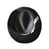 Cross-Border Hot-Selling Wool Felt Top Hat, Webbing Decoration, Ruffled Retro And Old-Fashioned Pure Wool Top Hat.