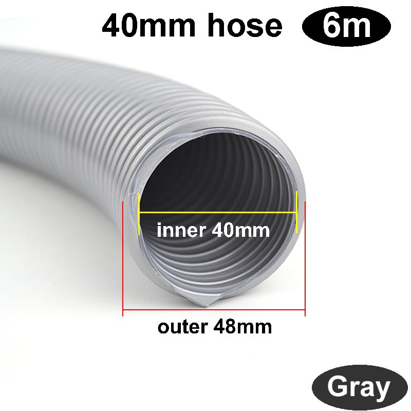 Threaded Hose Inner 40mm Outer 48mm Extension Connector Two-way Connector Vacuum Cleaner Hose Accessories