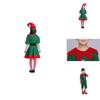 Premium Kids Christmas Elf Fancy Dress Set For Xmas Parties Cosplay Role Play