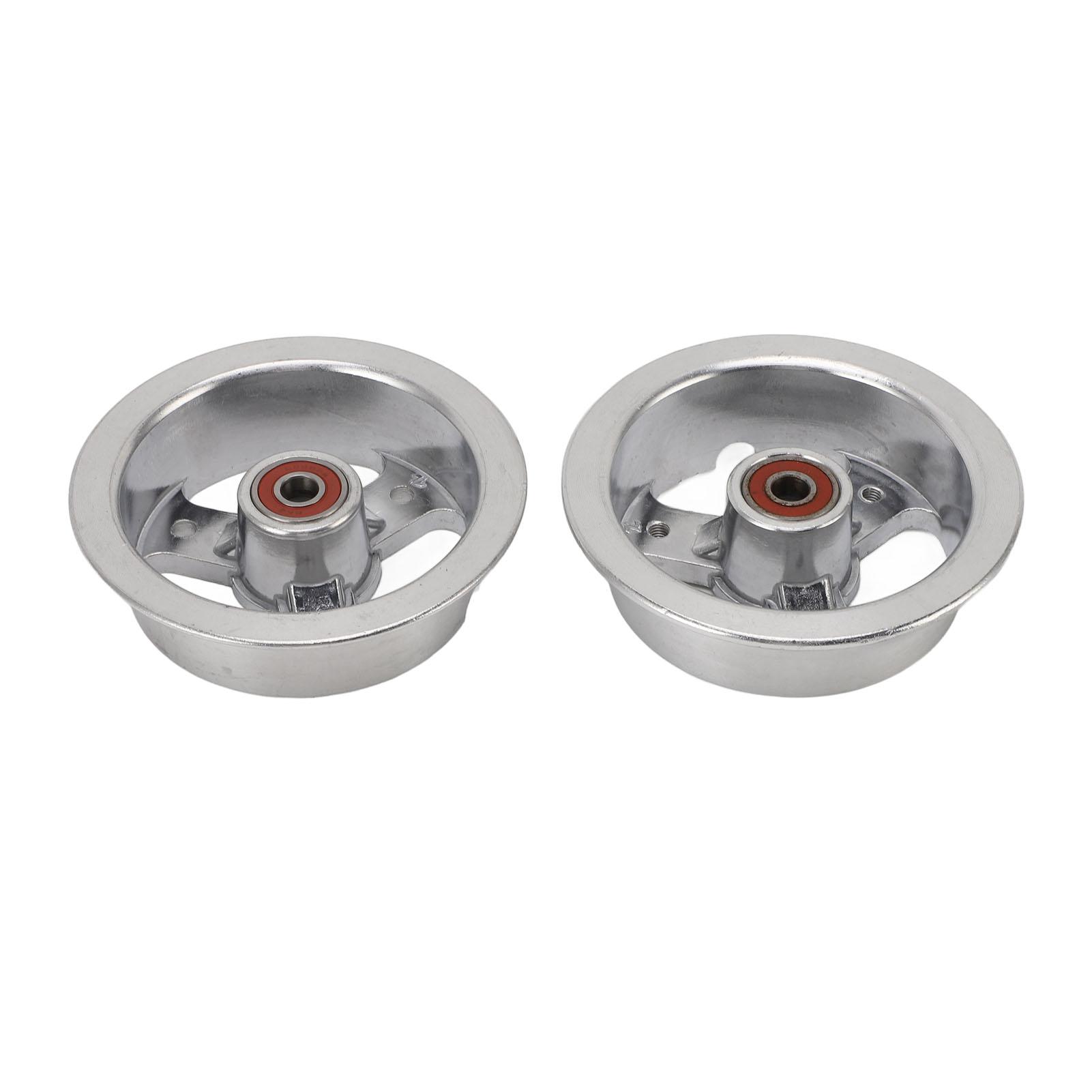 

3.50 4 Задний колесный диск с подшипником 600RS 4-дюймовый из алюминиевого сплава, устойчивый к высоким крутильным нагрузкам, прочный для электрического самоката, румпель