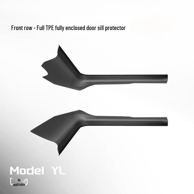 Tesla Model/Y Dedicated Threshold Strips and Anti-Kick Door Sill Protectors