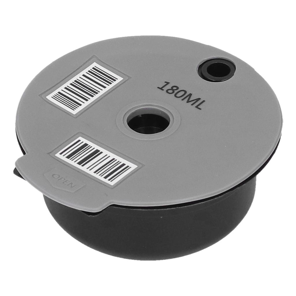 Reusable Coffee Capsule Cup Coffee Filter with Spoon Brush Home Office Cafe Accessories180ML