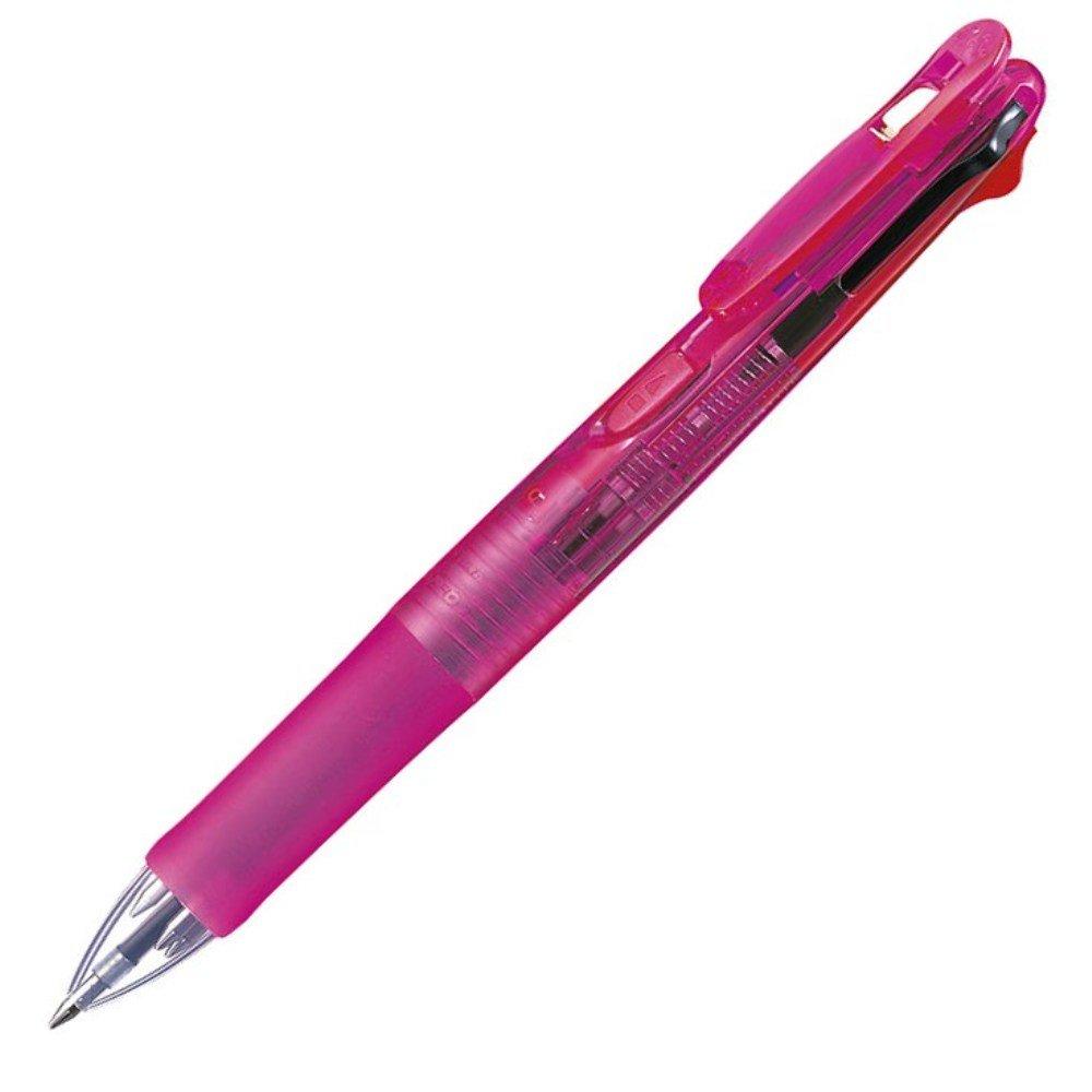

Zebra ballpoint pen G4C pink 10 pieces 4-color clip-on B-B4A3-P