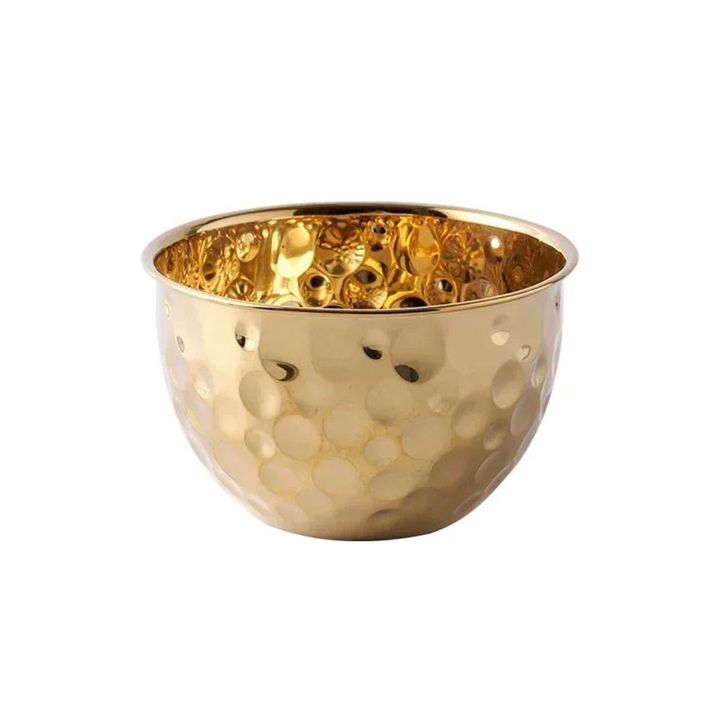 Verdickte Obstschale Edelstahl Obstausstellungsplatte Eiertopf Salatteller Küche