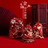 Red Wedding Candy Gift Bag - Gauze Sandbag for Celebration