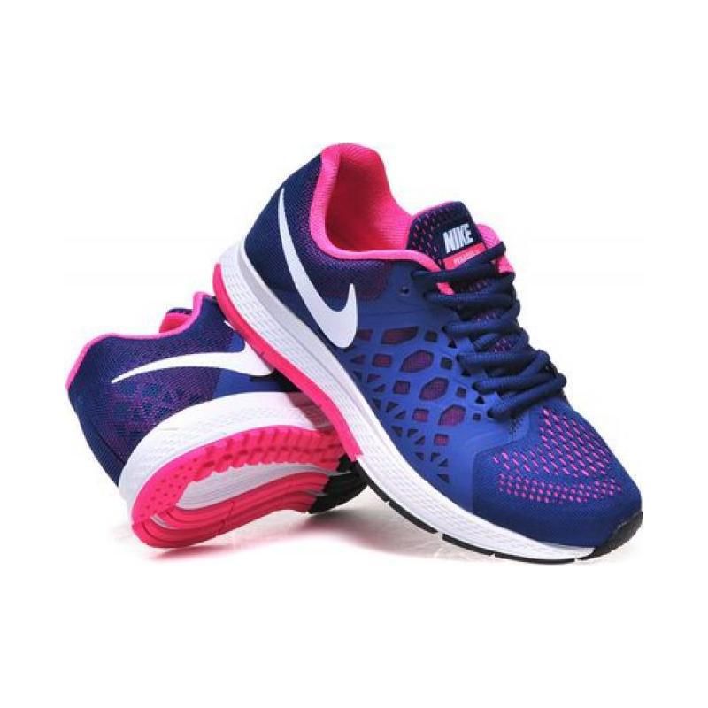 Nike Air Zoom Pegasus 31 Comfortable Non-Slip Durable Low-Top Running Shoes Women sneaker Blue 654486-416