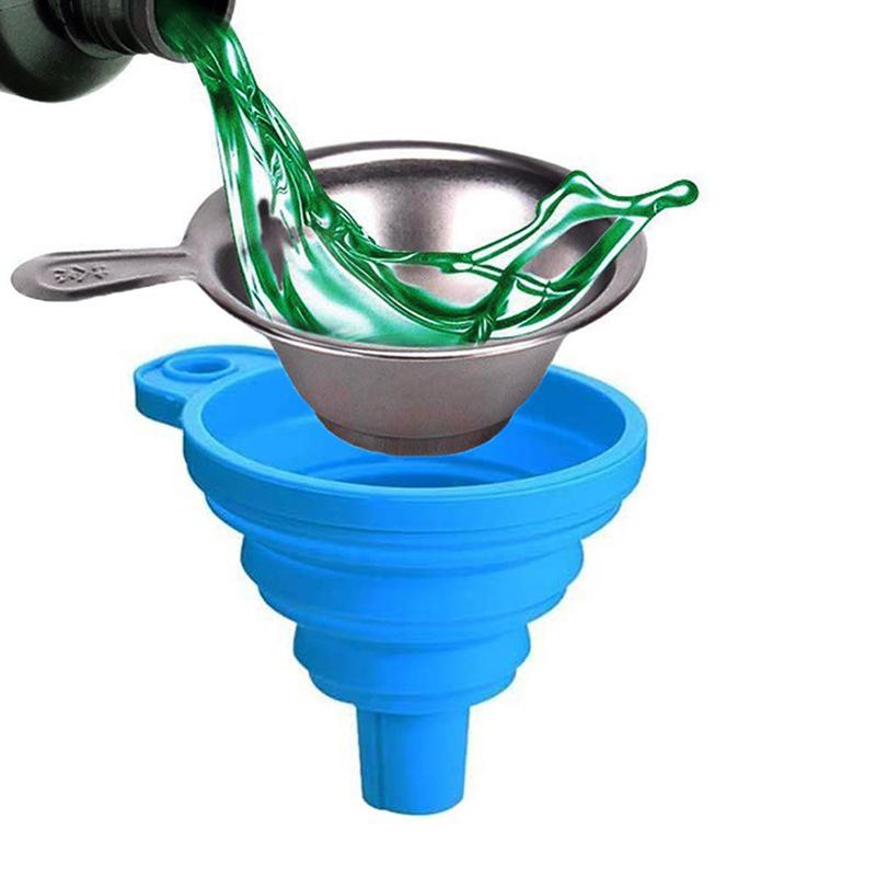 1Set 3D Printer Parts Lcd 3D Light Curing Consumables Filter Uv Resin Filter Cup And Silicon Funnel Sla Resin Funnel Combination