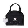 Sanrio Characters Boston Shoulder X X Synthetic Leather Bag, 16.5 19.5 10cm, 347g, (Hello Kitty)