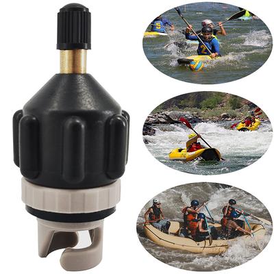 New 1PC Durable Air Valve Adaptor Wear-resistant Rowing Boat Air Valve Adaptor Nylon Kayak Inflatable Pump Adapter For SUP Board