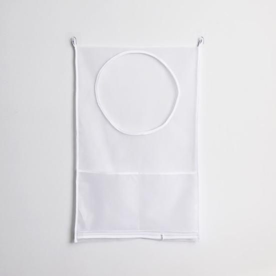 Síťované pytle na prádlo, nástěnné, velkokapacitní, šetří místo, zavěšené na dveřích, koš na špinavé prádlo