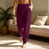 Women's Casual Color Drawstring Sweatpants with Pockets for Everyday Wear