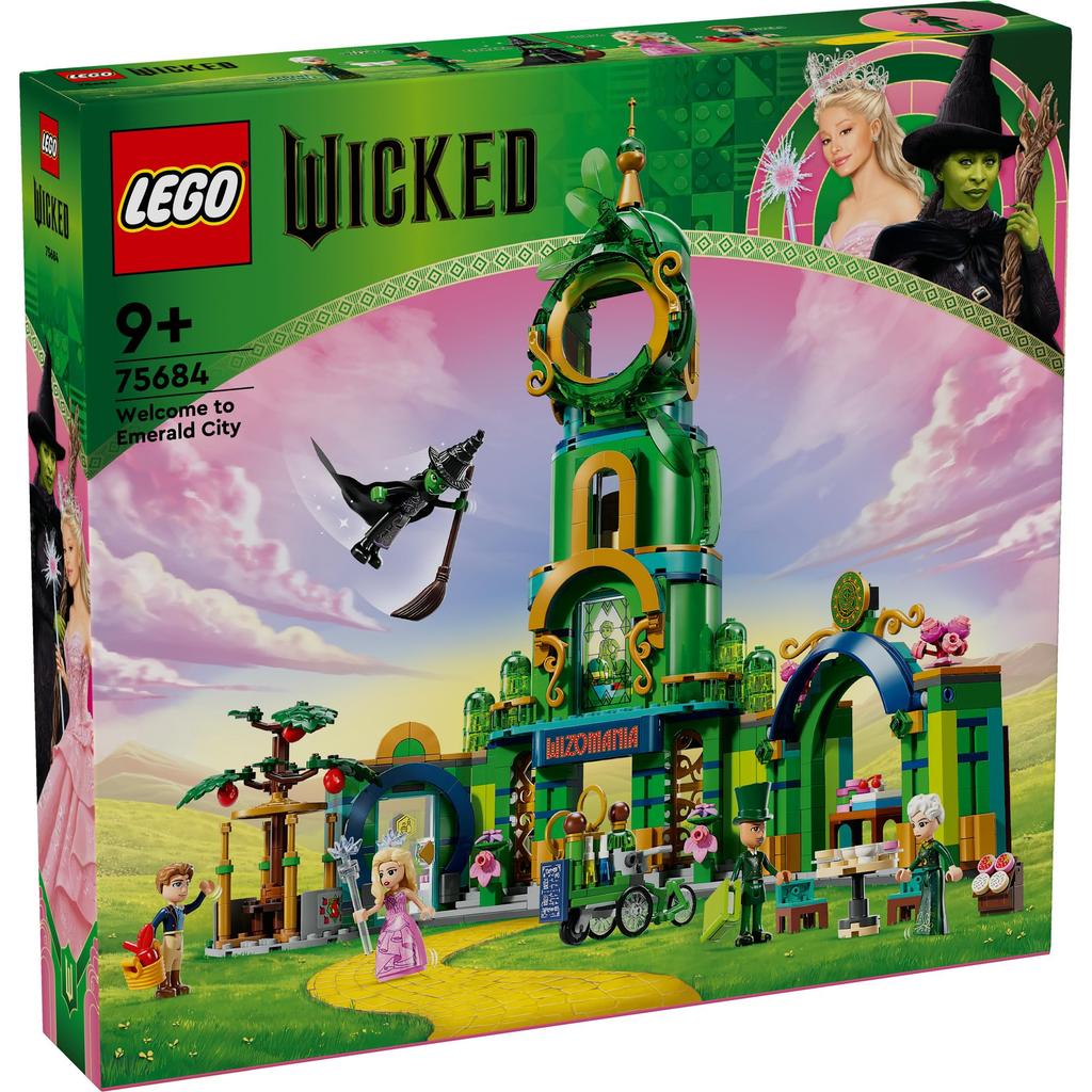 LEGO Wicked: Welcome To the Emerald City - Toy, Birthday Present, Building Blocks, Girls, Boys, Children Ages 9, 10, 11, Elementary School, Pretend Pl