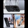 For Vivo iQOO 15 5G Magnetic Case Hollow Heat Dissipation Silicone + PC + Metal Bumper Phone Cover
