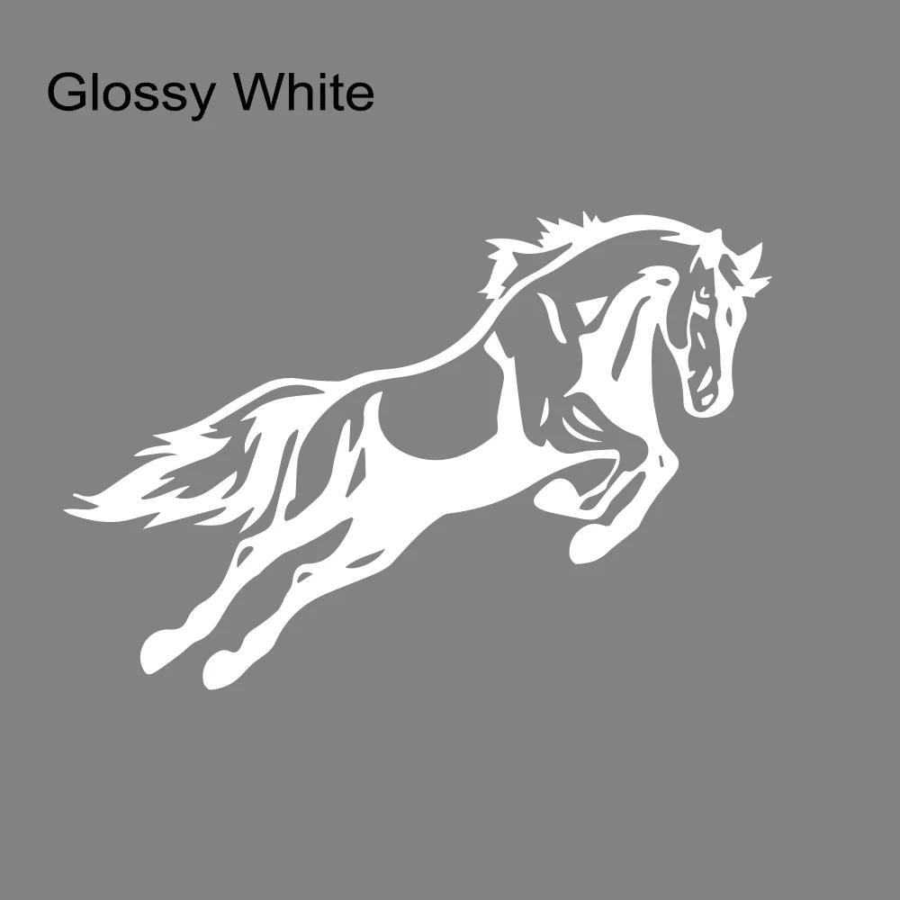 Universal Jumping Horse Car Sticker Car Body Windshield Personalized Waterproof Vinyl Decal Auto Exterior Decoration Accessories