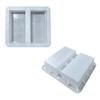 Modular Garden Stepping Stone Molds Safe for Kid and Outdoor Families Projects Light weight Plastic