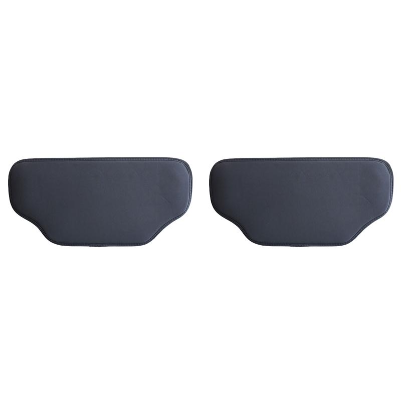 

Universal Car Seat Back Protector Anti-Kick & Scratch-Resistant Leather Mat for Rear Seats Easy Installation Auto Backrest Guard