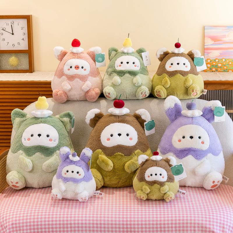 Cute Cake Elf Princess Plush Toy Girl Bed Sleeping Doll Warm Heart To Accompany Girlfriend Birthday Gift