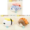 Sushi Otter Sea Plush Keychain Cute Animal Backpacks Keyrings Birthday Gift