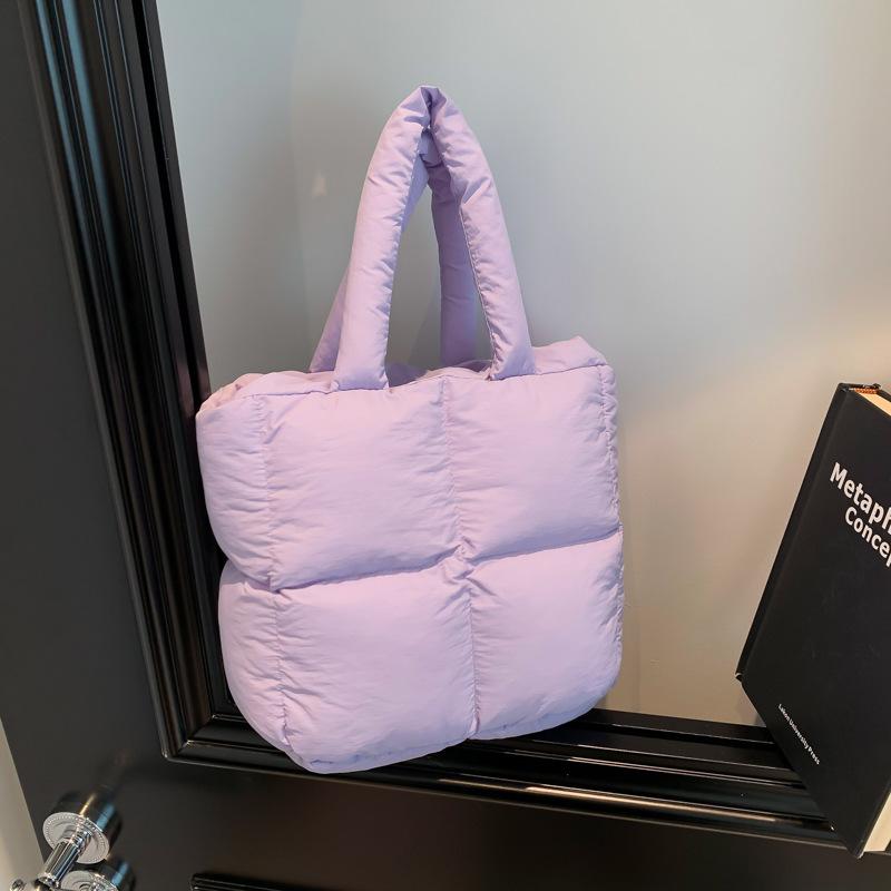 Spring and Summer Large-capacity Bag Women's New Versatile Shoulder Bag Fashion Bag Down Cotton Bag