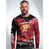 Summer Men's 3D Printed Crew Neck Long Sleeve T-Shirt Fashion Versatile Breathable Trend Casual