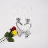 A Set Heart-shaped Crystal Champagne Glasses Wedding Gifts Party Couple Pairs Wine Accessories Tall Glasses Whiskey Glasses