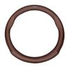 Genuine Leather Steering Wheel Cover for JAC Refine A60S3/Heyue A13, Ultra-Thin Design