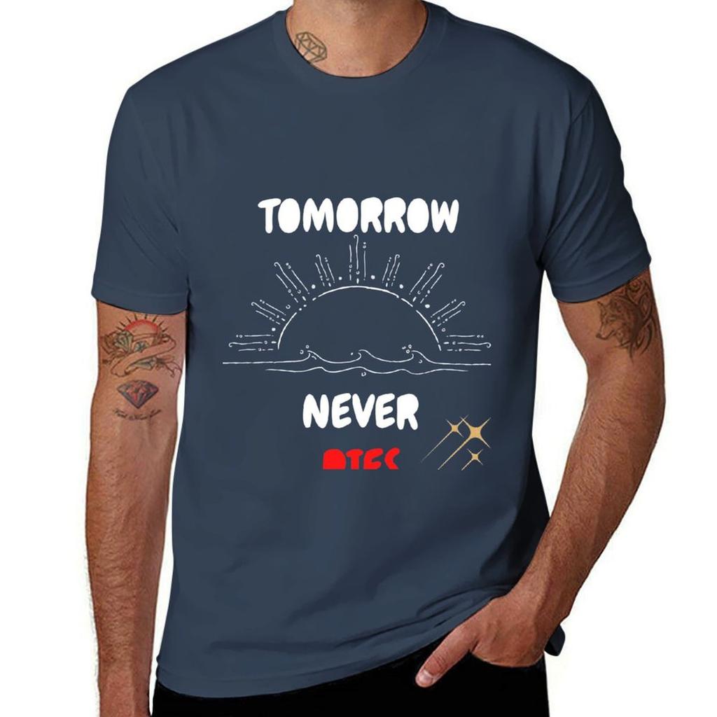 Tomorrow Never Dies Tshirt Casual Loose Fit Summer Tee Shirt