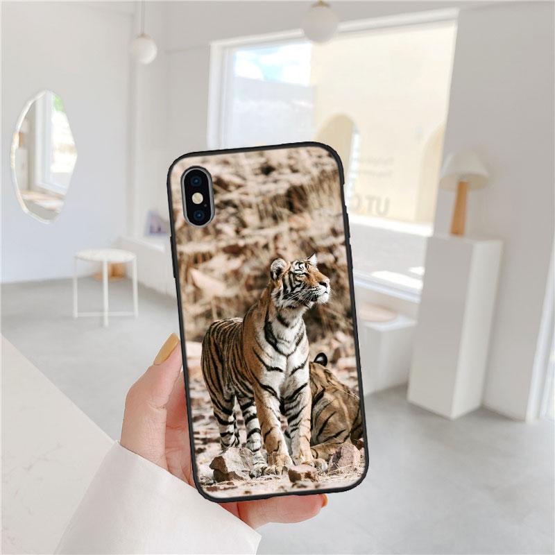 BF111 tiger lion leopard Soft Shell Phone Case for Xiaomi Xiaomi Poco M4 M5 M6 M7 X3 X6 X7 F8 Ultra Pro GT NFC