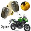 Smoke Lens Motorcycle Turn Signal Lights Waterproof 12 V