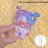 12 Zodiac Constellations Keychain Cute Kawaii Cartoon Stuffed Doll Fashion Bag Charms Phone Car Key Hanging Pendant Birthday Gifts