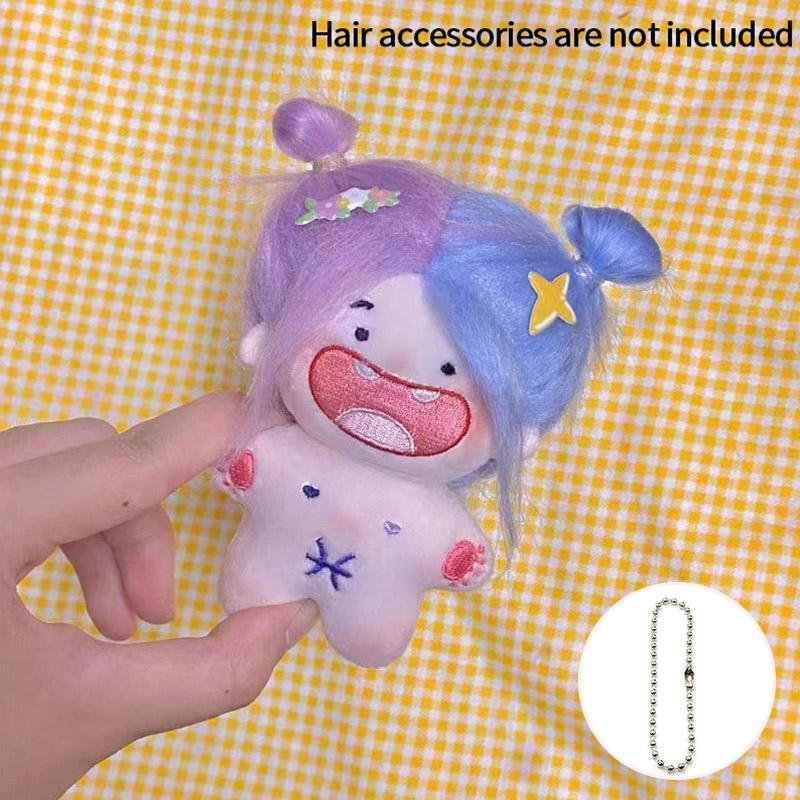 12 Zodiac Constellations Keychain Cute Kawaii Cartoon Stuffed Doll Fashion Bag Charms Phone Car Key Hanging Pendant Birthday Gifts