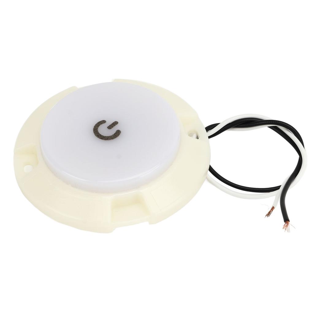 Car Reading Light 2.8inch 24V Touch Button LED Lighting Automobile Interior for RV Boat Van Truck