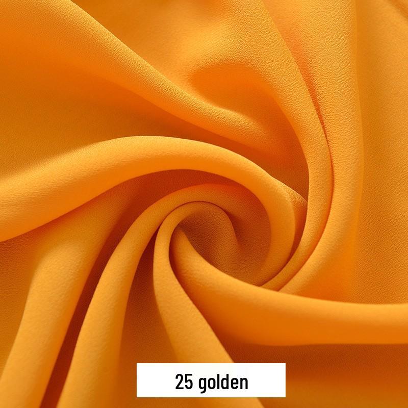 Šifonový Georgette Jednobarevná Taneční Kostýmová Látka pro Podšívku a Šaty