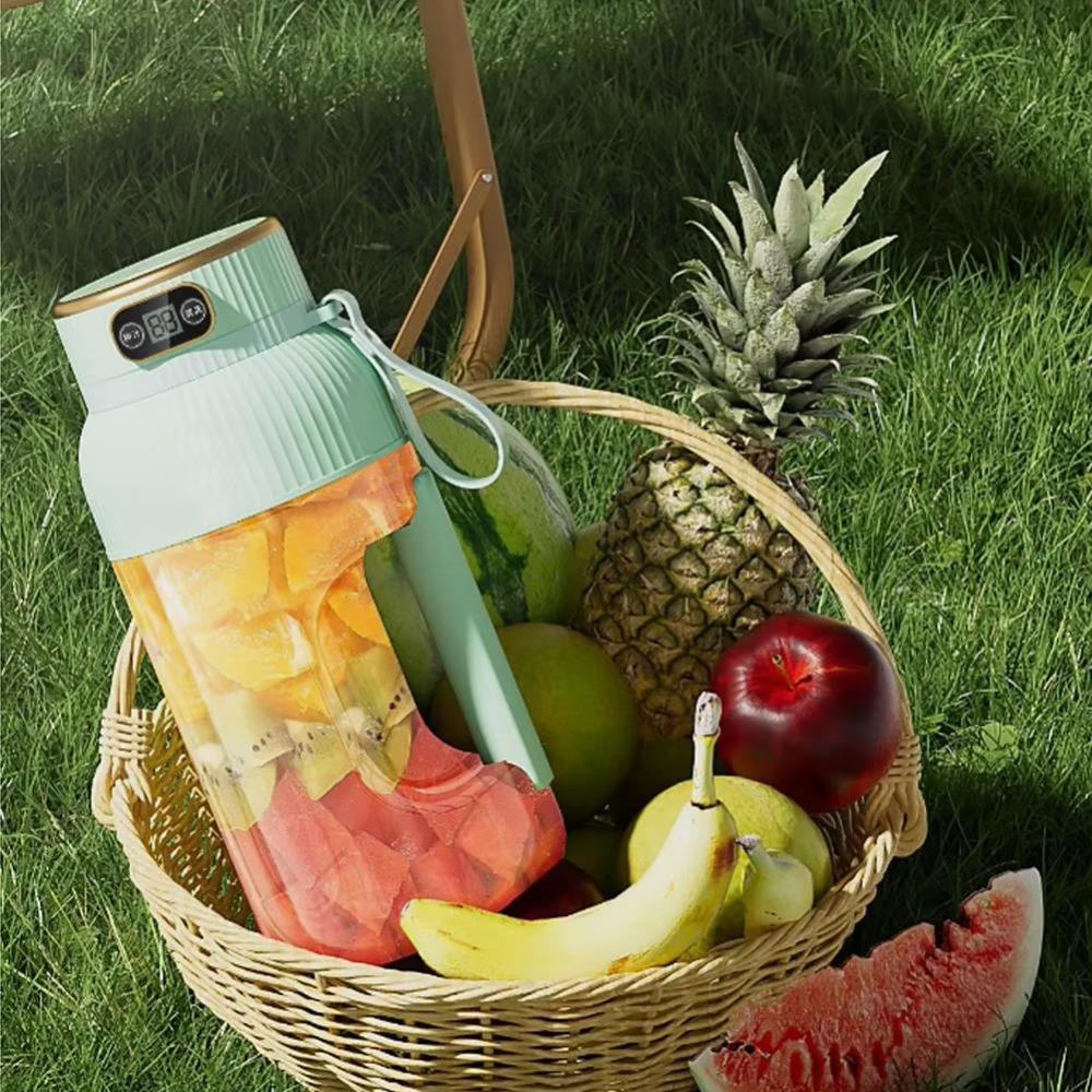 Large Capacity Fruit Juicer Cup Rechargeable Smoothie Making Bottle Fruit Blender Cup  Sports