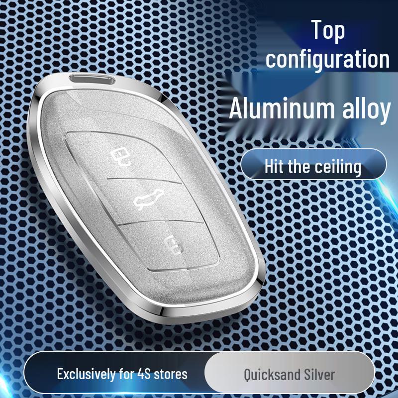 Hliníková slitina pouzdra na klíče pro Roewe RX5 Plus, i5, i6 Max, MG5, Max a RX3 s klíčenkou