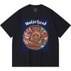 230 Gsm 100% Cotton Heavy Metal T-Shirt Rock Band Popular Music Print Unisex Heavy Cotton T Shirt