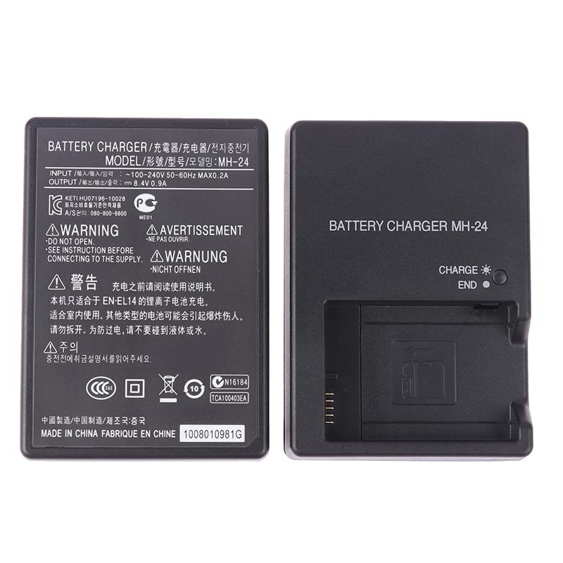 Nabíječka baterií pro fotoaparát pro Mh-24 Mh24 En-El14 P7100 P7000 D5100 D3100 Nabíječka baterií
