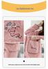 Women's Plus Size Thick Coral Fleece Pajamas - Warm Flannel Homewear for Autumn and Winter