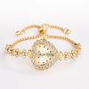 Luxury Crystal Women Bracelet Watches Top Brand Fashion Diamond Ladies Quartz Watch Steel Female Wristwatch Montre Femme