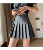 Mini Solid with Inner High [Kira Sutsu] Women's Skirt, Flared, Ruffled, Lined, Pleated, Color, Office, Student, Uniform, Girls, Lining, Waist,