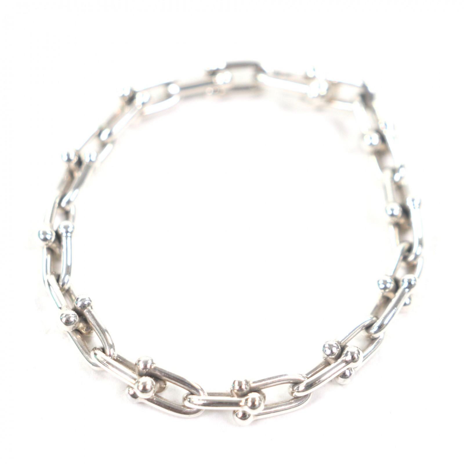 

Great TIFFANY&Co. bracelet hardware small link Silver AG925 Women Used