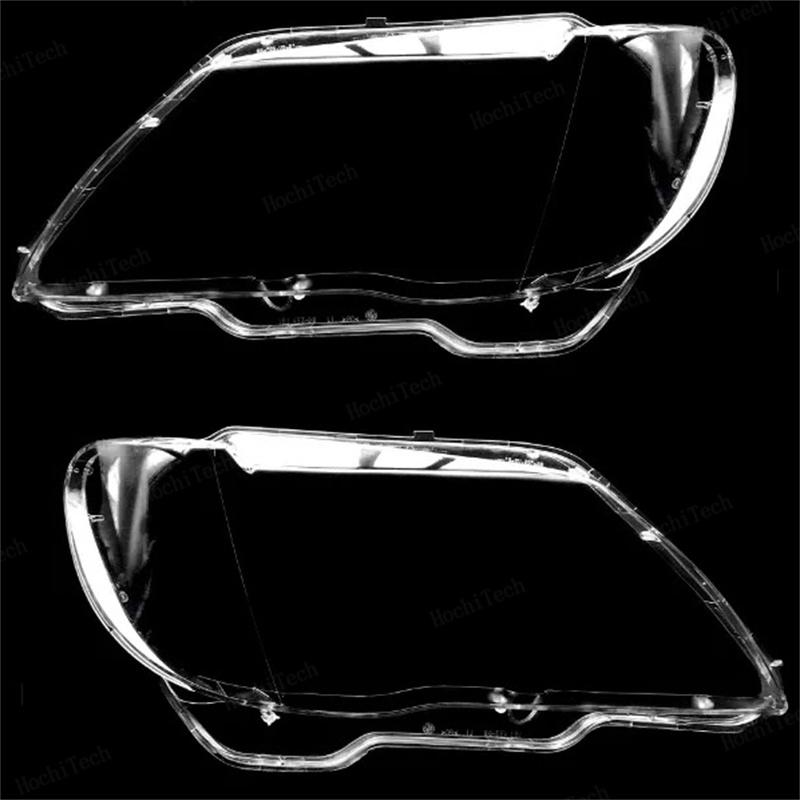 Head Lights Cover For BMW E65 E66 E67 2005-2008 facelift Transparent Housing Front Headlights Lens Shell Glass Lampcover