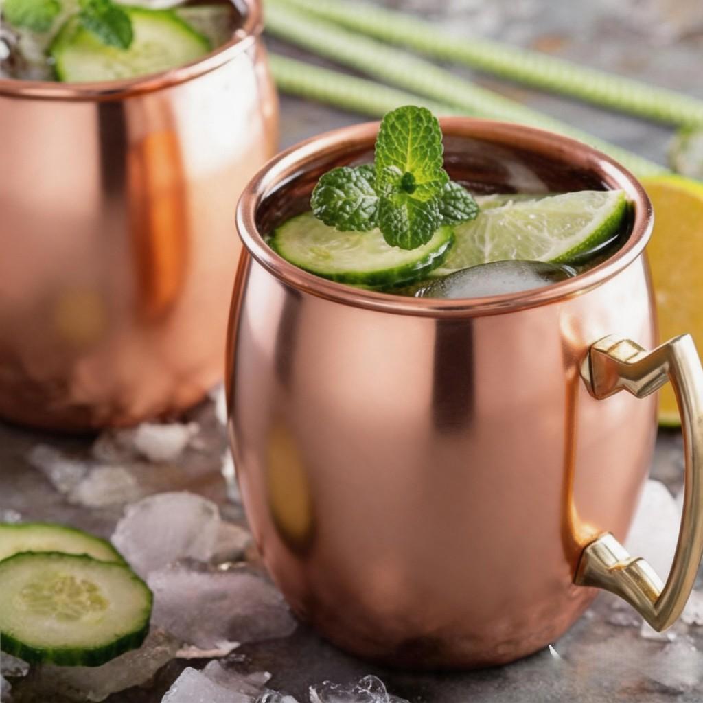 Brass Moscow Mule Mug Stainless Steel Elegant Beer Cup With Colorchanging Finish For Bar Use