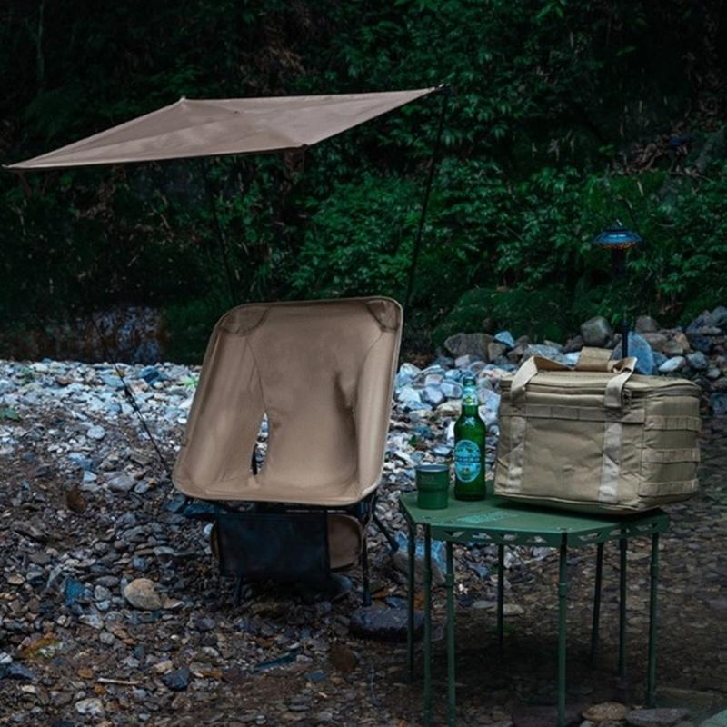 Tragbare Sonnenschutz-Baldachine Stuhl Kompakte Leichte Faltbare Baldachine für Outdoor-Aktivitäten